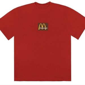 Travis Scott Cactus Jack x McDonald's SESAME INV T-SHIRT Size small